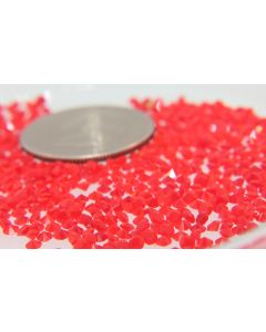 Swarovski 1100 Chaton, Round Rhinestones 17pp Cherry Red Pointed Back Unfoiled - 12 Pcs