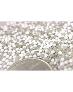 Swarovski 2028 Chaton Rose, Round Rhinestones 07ss Chalk White Flatback Silver Foiled - 12 Pcs